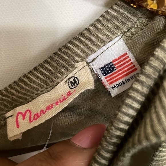 Anthropologie Maronie Womens Burnout Cut Out Tee Top - Picture 11 of 13